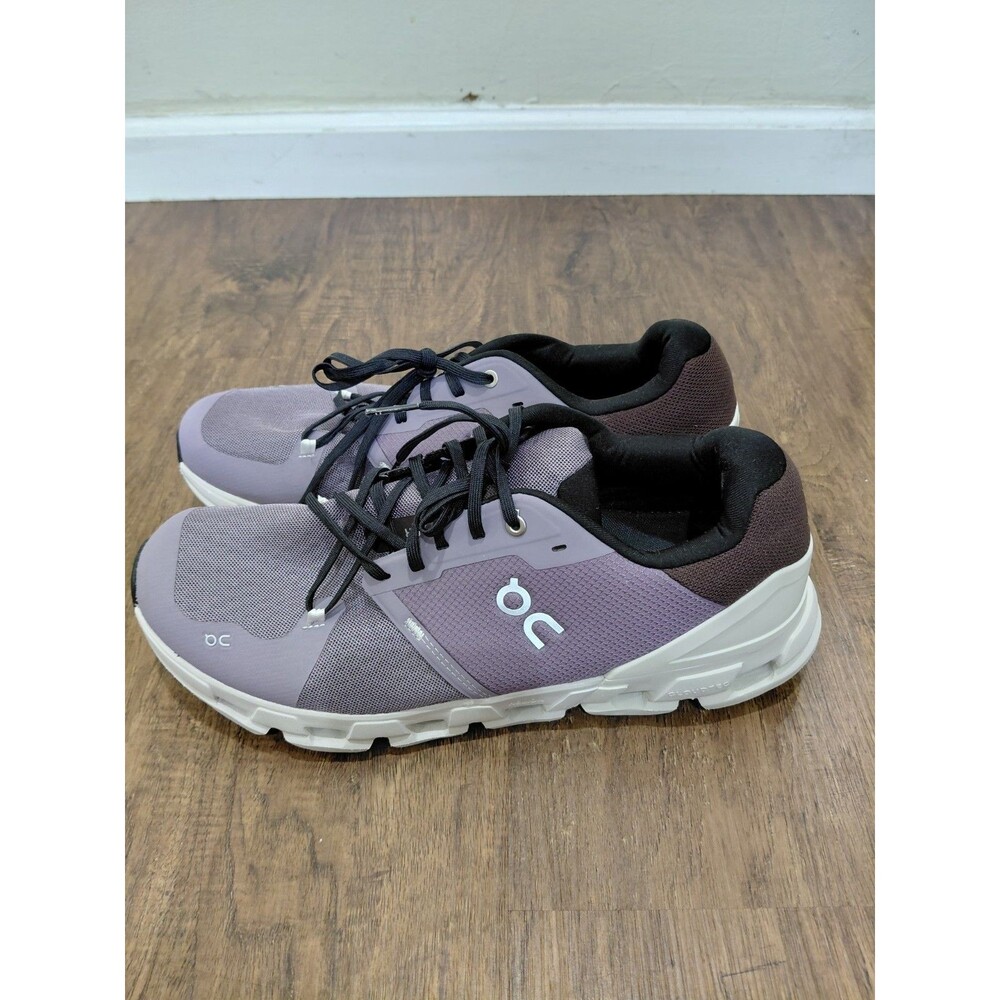 On Cloudflyer 4 Running Shoes Sneakers Shark Pearl Mens Size 13